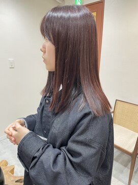 プフ 伏見(puf) [puf 伏見/丸の内/栄/名古屋]艶髪暖色カラーミディアム★鳥山