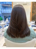 ７トーン　オリーブベージュ　レイヤーカット