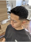 韓国マッシュスペインカールスパイキーショート〈理容室〉西川口