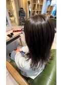 白髪ぼかしハイライト