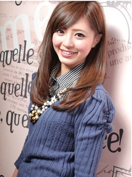 ジーナ 名駅(XENA.) ハッシュボブ/ナチュラルブラウン/ラウンドバング/髪質改善★119