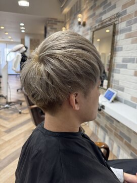 シエル 立川店(CIEL) 【CIEL×久光】メンズのシルバーベージュ