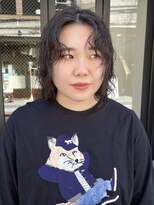 コフィー バイ メルト 吉祥寺(cofy by melt)&nbsp;【三ツ井純】ブルージュ ブルーブラック ニュアンスボブパーマ