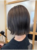 外ハネぱつボブ♪