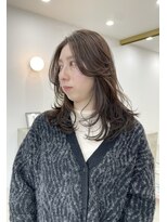 スヴニール(souvenir)&nbsp;レイヤーカット　ニュアンスパーマ　デジタルパーマ