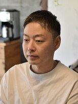 リム メンズヘア(LIM men's hair)&nbsp;束感アップバング【メンズカット/倉敷/中島】