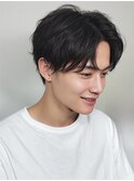 MEN’S HAIR/サーフカール/刈り上げセンターパート/千葉
