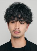 原宿メンズパーマツイストスパイラルパーマ波巻きパーマツイスパ