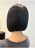 横須賀中央ハンサムショートボブ白髪ぼかしハイライト白髪染め