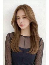 クワイア 川崎店(0choir)&nbsp;大人ガーリー/ダークアッシュ/似合わせカット/川崎