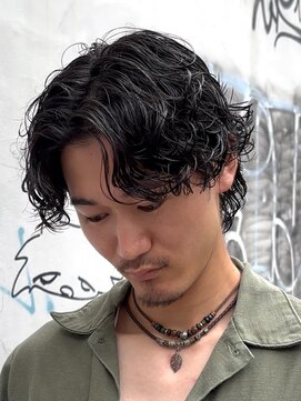 ビカムメンズヘアー 栄店(become men's hair) 大人のグランジウルフパーマ