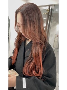 グランドライン(GRAND LINE) GRAND LINE北村斗和 グラデーションレッドカラー 春カラー