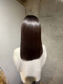 ルッカランス 経堂店(Lucca Lance) 美髪カラー/ダークブルー/50代/経堂/メテオ