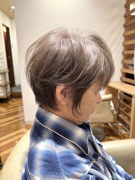 ドゥワドフェパッソ(Doigt de fee passo) 白髪を活かす大人丸みショート