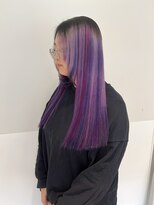 ブロッサム 保谷(Blossom)&nbsp;髪質改善カラーデザインカラーピンクブルーバイオレット