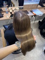 モク(mok)&nbsp;ワンブリーチ/ミルクティーグレージュ