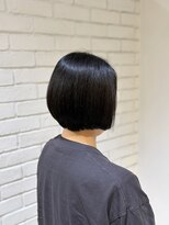 クルミ(culumi)&nbsp;暗髪カラー丸みショートボブ