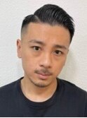 クラシック七三サイドパートメンズスタイル