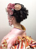 成人式★振袖★着物ヘアアレンジ【ヘアアレンジ 立川/立川南】