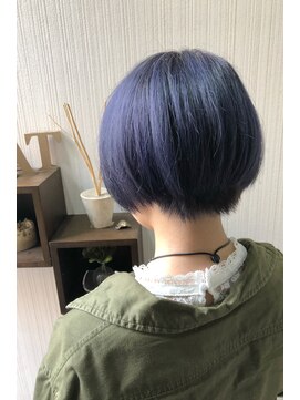 トムキャット(TOM CAT) ターコイズブルー×ショート