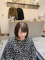 ムタヘアーサロン(MUTA hair salon) 切りっぱなし内巻きボブ