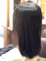 エムウィッシュ(M Wish) ピンクベージュ/ストレートセミロング/透明感カラー/髪質改善