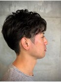 mixパーマ 【バーバーバー 八広】