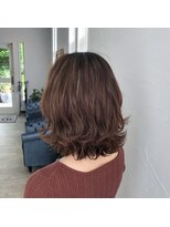 ミューズジャルダン(MUSE jardin)&nbsp;艶ハイライト×ゆるふわレイヤー