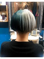 ウサギジュニア(ウサギjr.)&nbsp;ツートン×刈り上げボブ