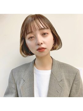 ジジ 代々木(Gigi) 【Gigi長田】イメチェン　イヤリングカラー　前髪カタログ