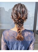 編みおろし/お呼ばれ/結婚式