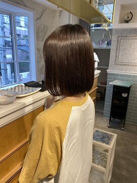 ロンド シャルム 吉祥寺(Lond charme) ロンド【千田大地】髪質改善地毛風縮毛矯正まとまるボブ