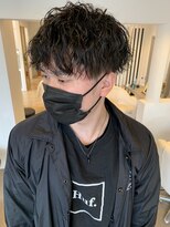 クマ(kuma.)&nbsp;前下がりツイスパ