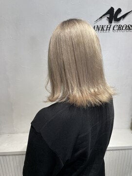 アンク クロス 池袋北口店(ANKHCROSS) 《アンククロス 岩本》ブロンド ベージュ