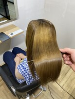 イオエ(ioe)&nbsp;前髪/アンブレラカラー/こなれミディ/イメチェン/ウェーブパーマ