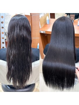 アッシュ 二子玉川店(Ash) 【必ず美髪を叶える】髪質改善ストレート【150分】