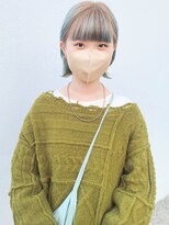 ララ(LALA)&nbsp;ベージュ×ミントグリーンのルーツカラー ma