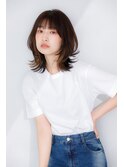 柔らかニュアンス×ナチュラル外はね