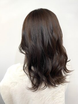 ヘアープロデュース ラピセット 松山(Lapset) 20代30代大人可愛い髪質改善カラーアッシュベージュ透明感