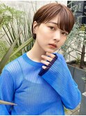 まるっとかわいいショートボブ