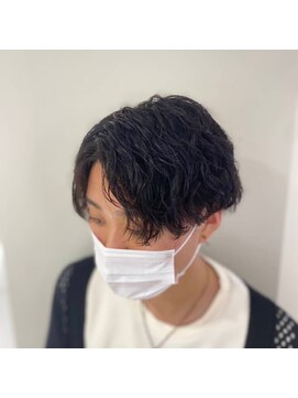 アース 錦糸町店(HAIR&MAKE EARTH) 20代30代メンズツイストパーマ束感トラッドオシャレ感ショート