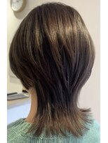 アズールサン 草加西口店(azule-sun)&nbsp;ウルフカット,グレージュカラー,イルミナ【草加】