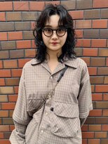 ハイカ(HYCA)&nbsp;reverse perm / monotone gray