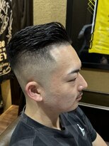 ヒロギンザバーバーショップ 大宮店(HIRO GINZA BARBER SHOP)&nbsp;サイドパートスキンフェード/大宮/バーバー/フェードカット