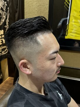 ヒロギンザバーバーショップ 大宮店(HIRO GINZA BARBER SHOP) サイドパートスキンフェード/大宮/バーバー/フェードカット