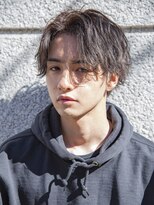 【小久保style】韓国マッシュニュアンスパーマダークアッシュ