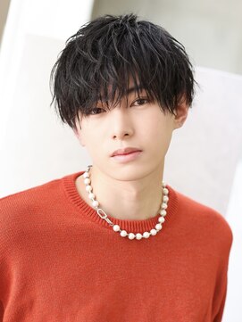 リップス 表参道店(LIPPS) シースルー×シャープ束感【ルーズマッシュ】刈り上げ2ブロック