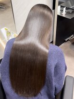 ユーザ(YUZA)&nbsp;美髪縮毛矯正×最高峰髪質改善トリートメント×地毛風カラー