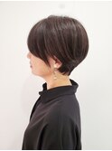マッシュショート/くびれショート/耳かけショート
