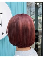 アン ブリーチ(UN BLEACH)&nbsp;【ルーツカラー】ピンクベージュ♪